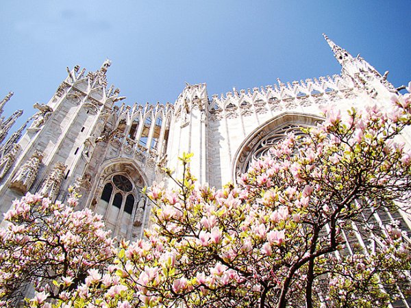 Милан весной