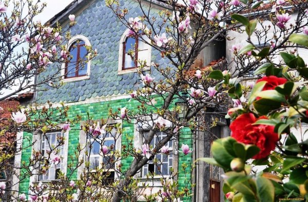 Весна город Италия