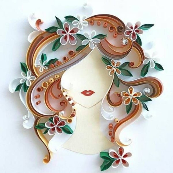 Весна квиллинг для дошкольников