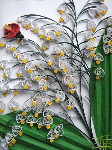 Квиллинг сирень