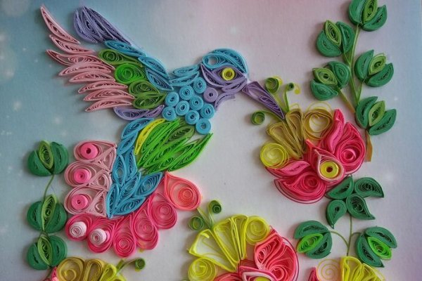 Квиллинг весенние цветы