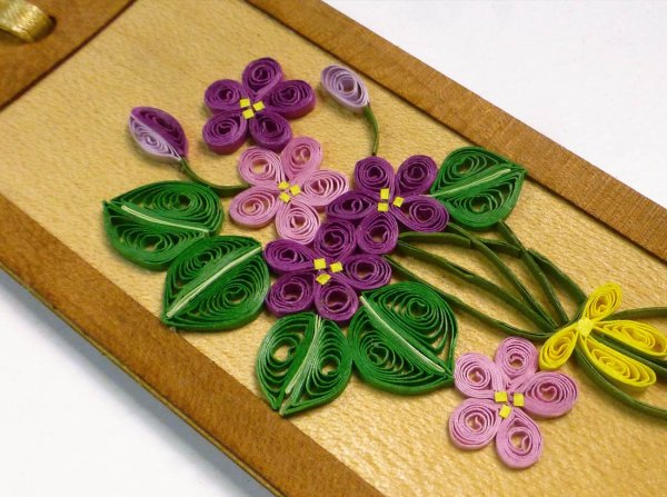 Пейзаж из квиллинга