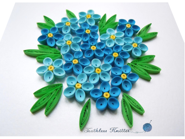 Аппликация квиллинг цветы