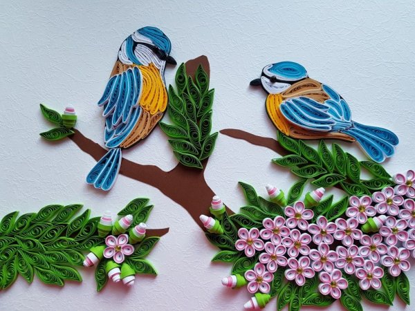 Очарование весны поделка