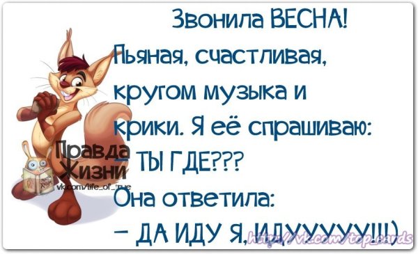 Весна где ты картинки смешные