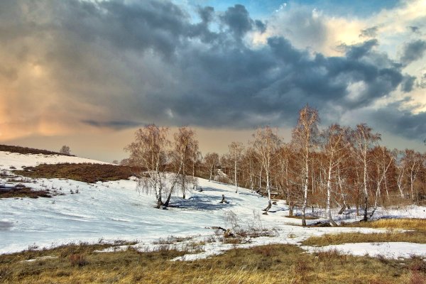 Весна ранняя Оренбург Урал