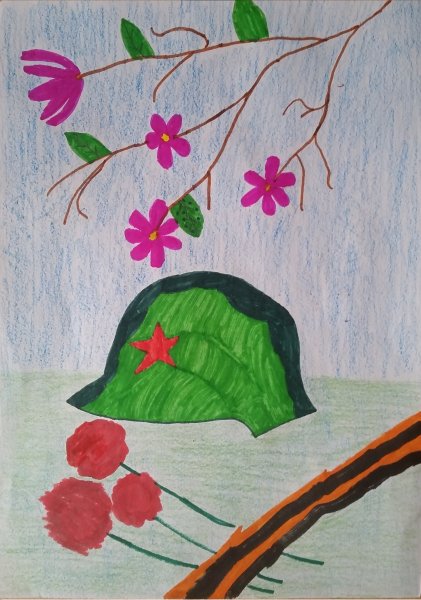 Рисунок на 9 мая