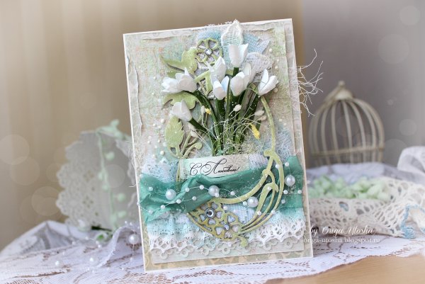 Весенний альбом Скрапбукинг