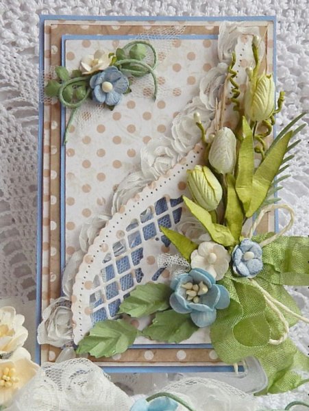 Скрап цветы