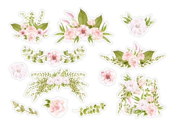 Весенние фоны для скрапбукинга