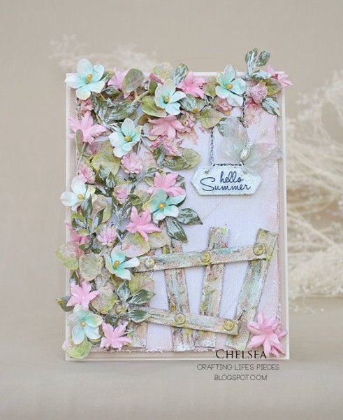 Весенние открытки Скрапбукинг