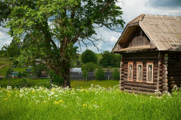 Деревенская Избенка Есенин