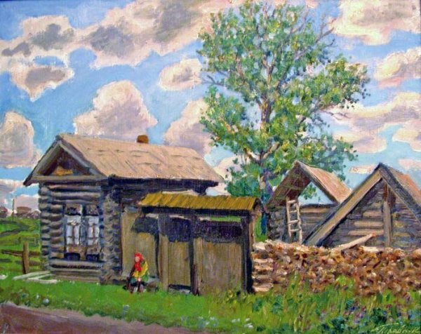 Живопись Герман Травников - мать