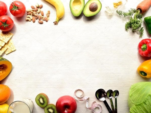 Кулинария на прозрачном фоне