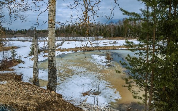 Ранняя Весна ледоход