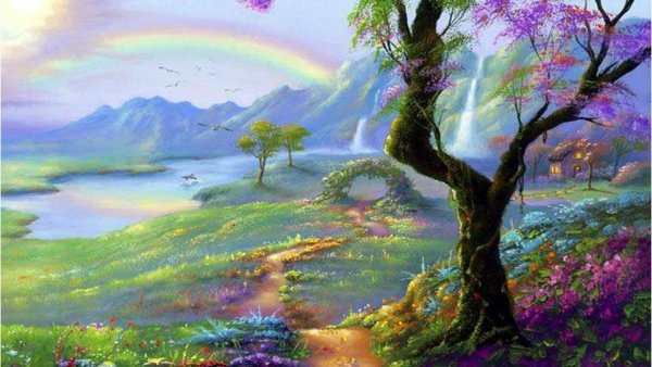 Фэнтези пейзажи