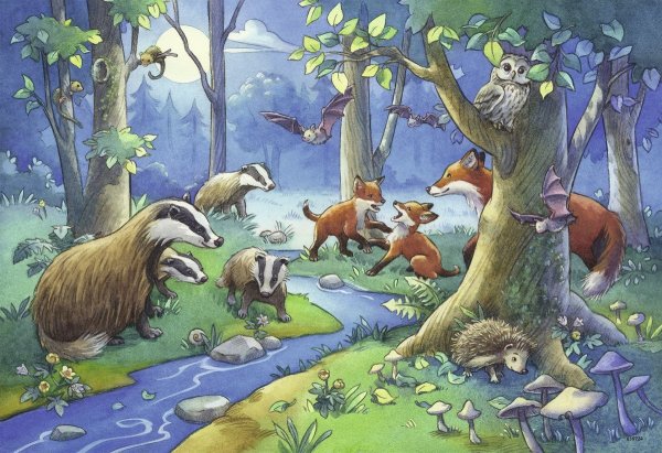 Набор пазлов Ravensburger Лесные жители