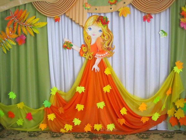 Декор музыкального зала в детском саду