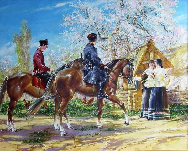 Андрей Лях художник живопись казачий курень