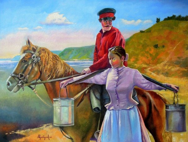 Фон казачество Донской