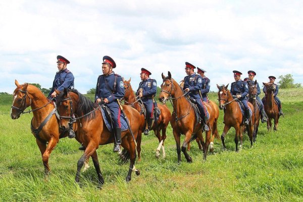 Казачий художник Андрей Петрович Лях