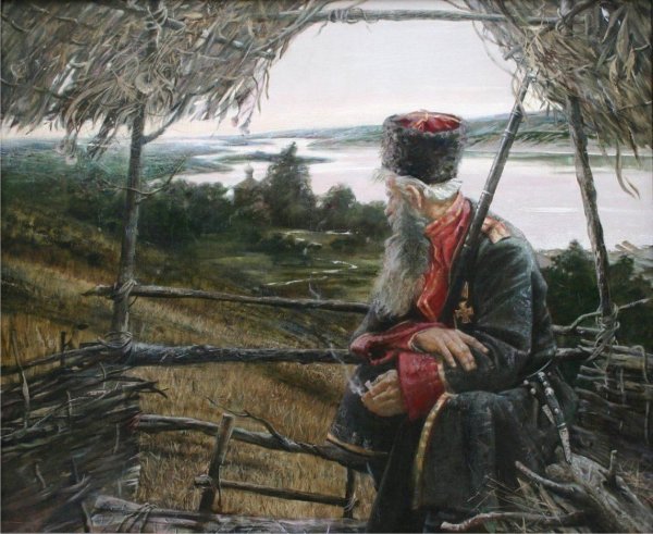 Художник Лях Андрей Петрович Донские казаки