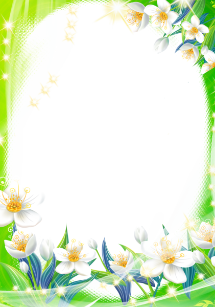 Красивая Весенняя рамка