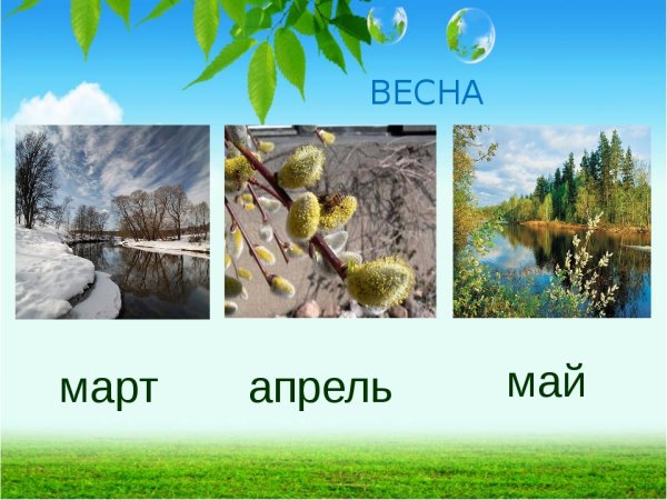 Папка передвижка Весна