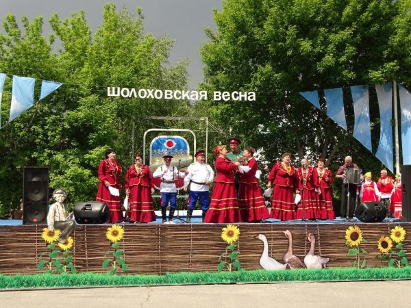 Станица Вешенская Ростовская область Шолоховская Весна