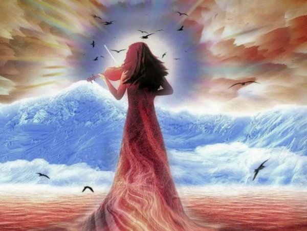 Весна пришла девушка