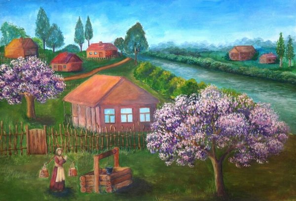 Рисунки княгини Ольги Александровны