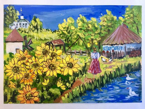 Рисунки с украинской тематикой