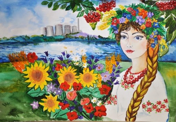 Мазанка Украина на картинах