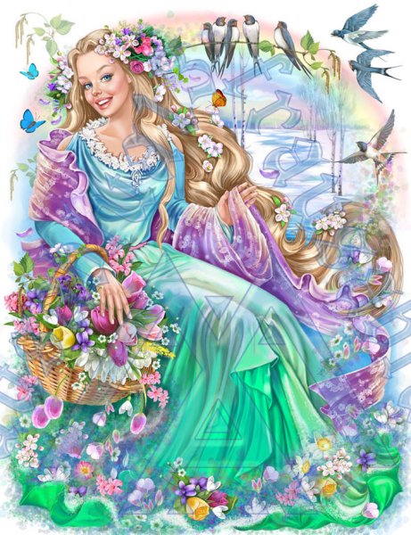 Женщина лето