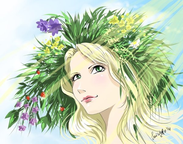 Девушка Весна