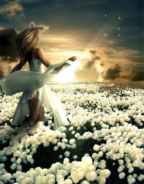 Ноги в цветах