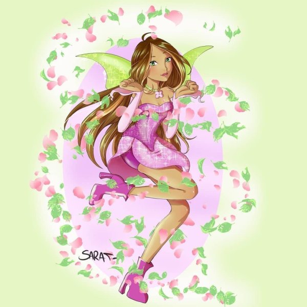 Винкс аниме Флора