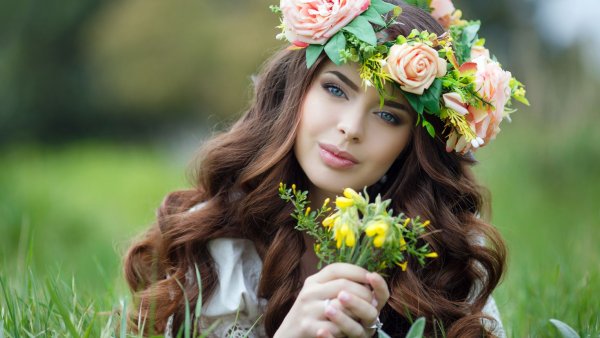 Счастливая женщина