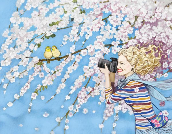 Весеннее настроение арт