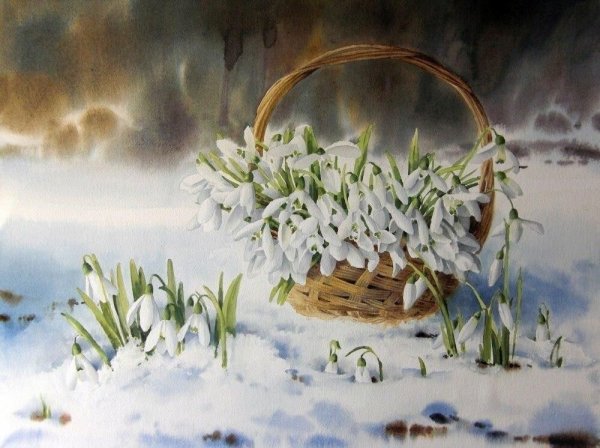 Татьяна Бехтгольд акварели