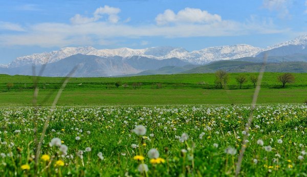 Пейзаж Таджикистана лолазор
