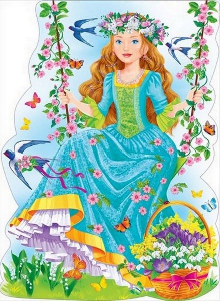 Девушка Весна для детского сада