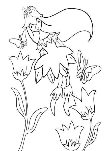 Весенние раскраски для детей