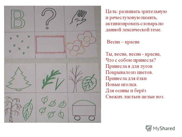 Заучивание стихотворения в старшей группе