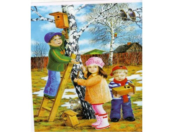 Весна для детей