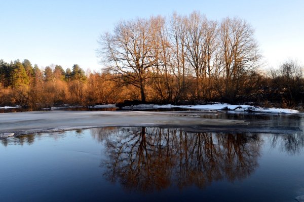 Весна половодье