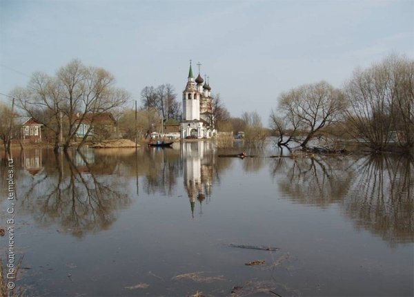 Ивановская область разлив реки