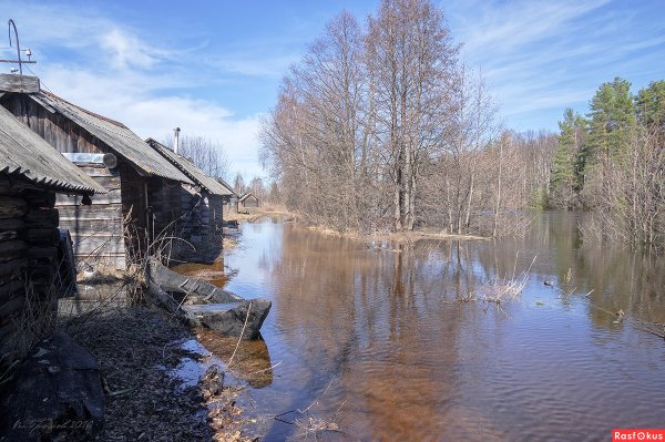 Керженец половодье