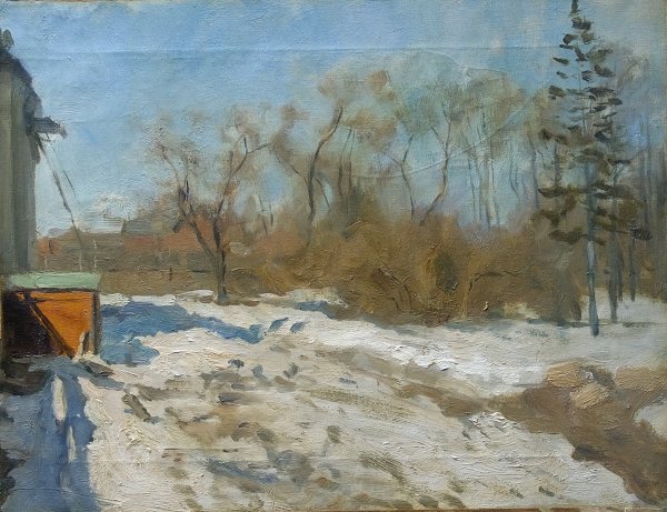 Картина Весна известных художников для детей