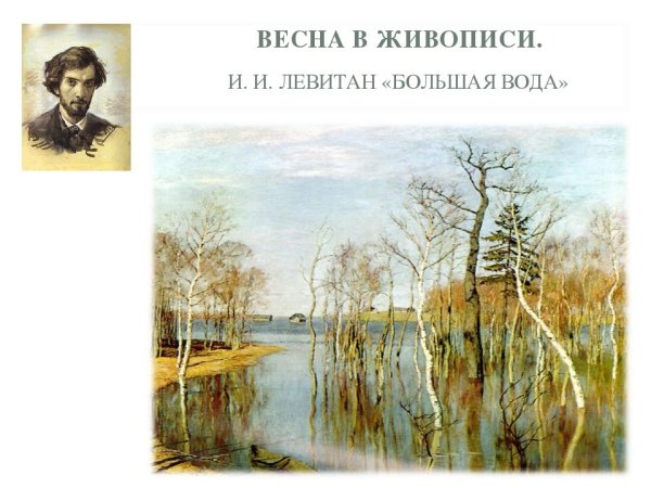 Исаак Левитан ранняя Весна 1899